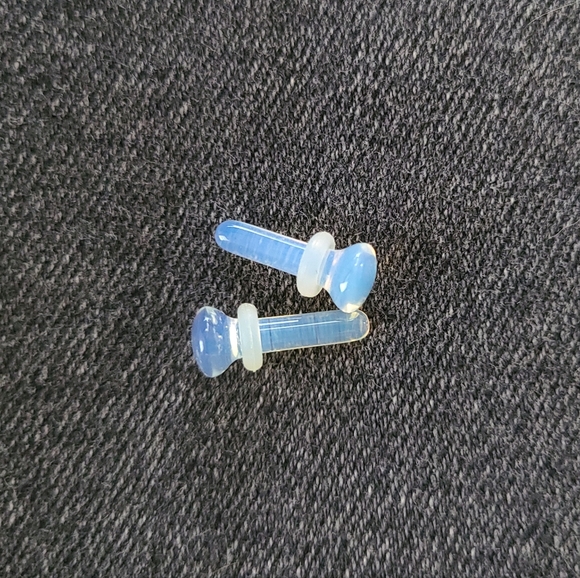 Opalite Moonstone 8g Plugs - Picture 3 of 4